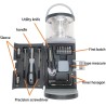 Hongu LANTERNA LAMPADA DA CAMPEGGIO PORTATILE KIT LUCE STRUMENTI LU...