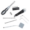 Hongu LANTERNA LAMPADA DA CAMPEGGIO PORTATILE KIT LUCE STRUMENTI LU...