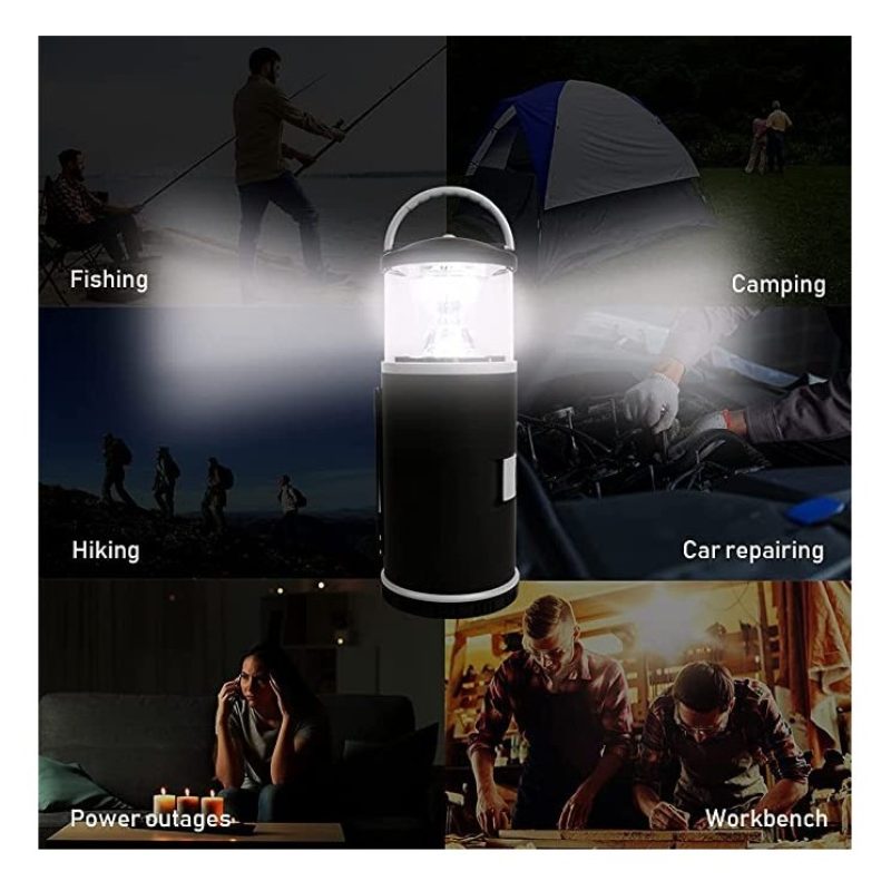 Hongu LANTERNA LAMPADA DA CAMPEGGIO PORTATILE KIT LUCE STRUMENTI LU...