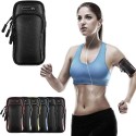 FASCIA DA BRACCIO SPORTIVA PORTA CELLULARE SMARTPHONE UNIVERSALE SPORT CORSA