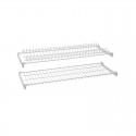 Scola piatti raccogligocce 76 cm per cucina porta incasso doppia rete pensile