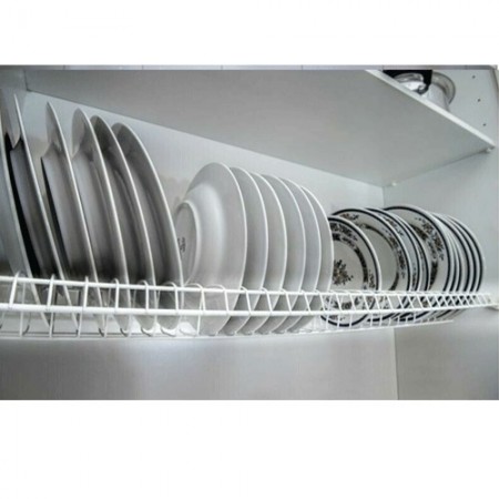 Scola piatti raccogligocce 76 cm per cucina porta incasso doppia rete pensile