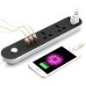 Andowl CIABATTA MULTIPLA MULTIPRESA 3 PRESE USB 3 PRESE UNIVERSALI ...