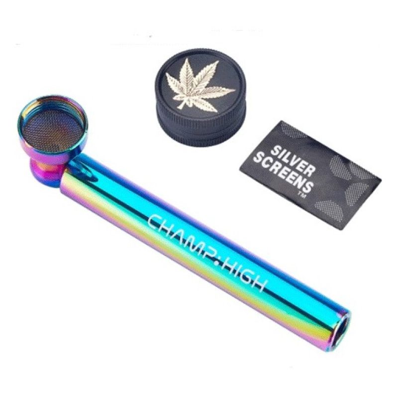 Hongu Set viaggio pipa mini grinder retine di ricambio pipetta taba...