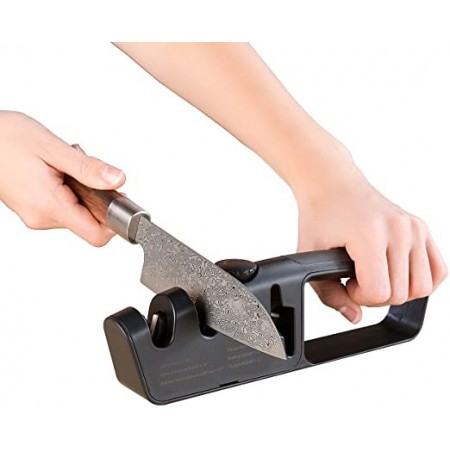 Affilacoltelli Professionale Affila Coltelli Da Cucina Manuale Base Antiscivolo
