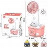Hongu Mini ventilatore scrivania rinfrescatore camper campeggio USB...