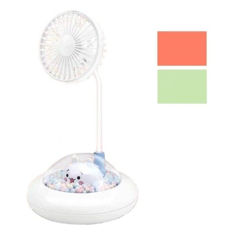Hongu Mini ventilatore ricaricabile viaggio campeggio USB portatile...