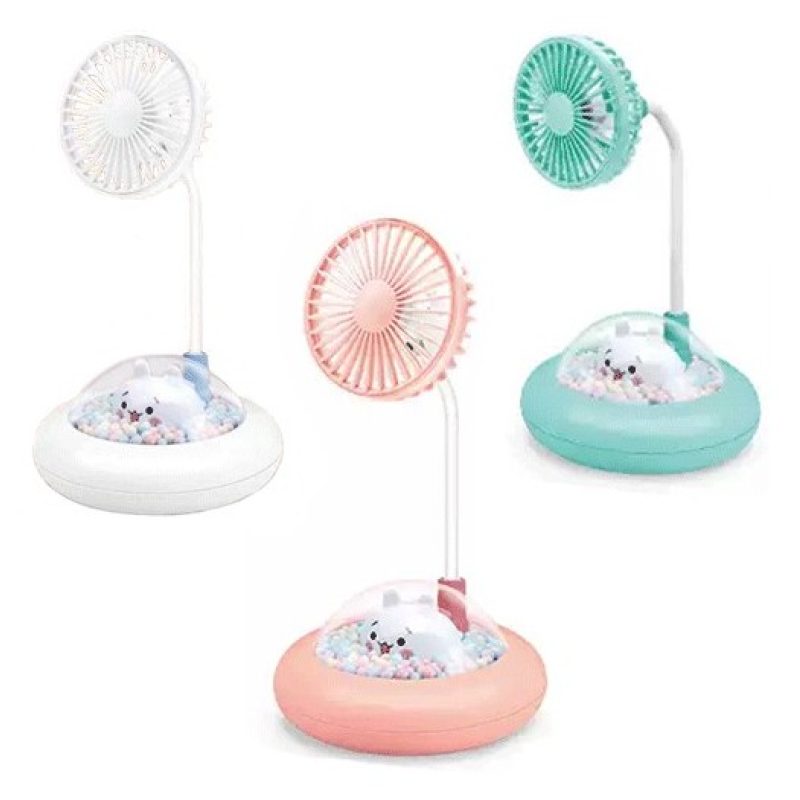 Hongu Mini ventilatore ricaricabile viaggio campeggio USB portatile...