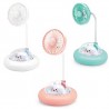 Hongu Mini ventilatore ricaricabile viaggio campeggio USB portatile...