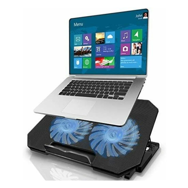 Andowl Supporto PC base raffreddamento doppia ventola per notebook ...