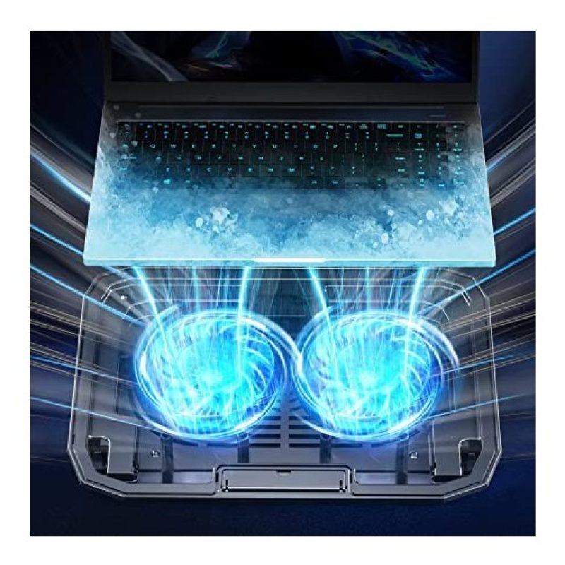 Andowl Supporto PC base raffreddamento doppia ventola per notebook ...