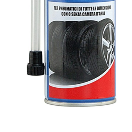 BOMBOLETTA SPRAY GONFIA E RIPARA SIGILLA FORATURA GOMME PNEUMATICI DI AUTO MOTO