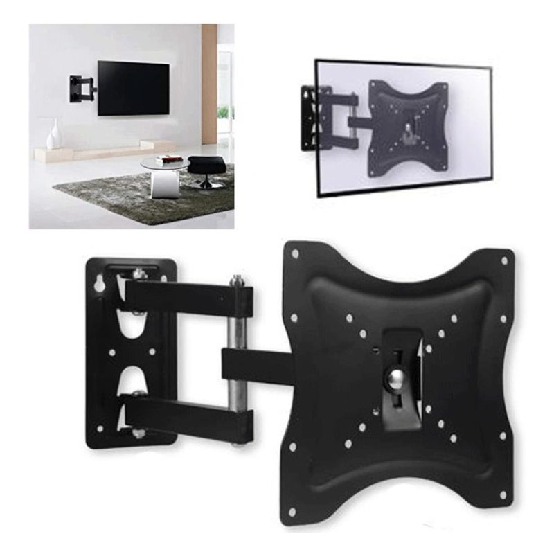 WeHome STAFFA PORTA TV TELEVISORE BRACCIO PARETE MONITOR DA 14" A 4...
