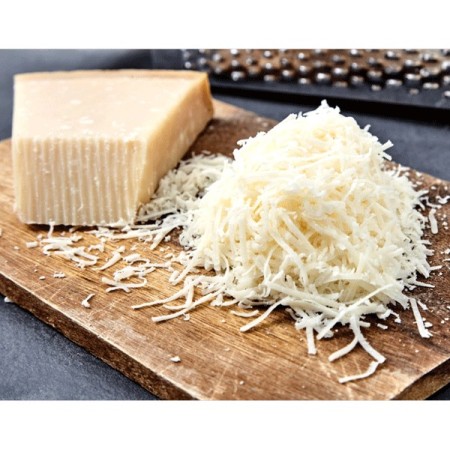 Grattugiera Acciaio con Contenitore Coperchio 2 lame Grattugia Formaggio verdura