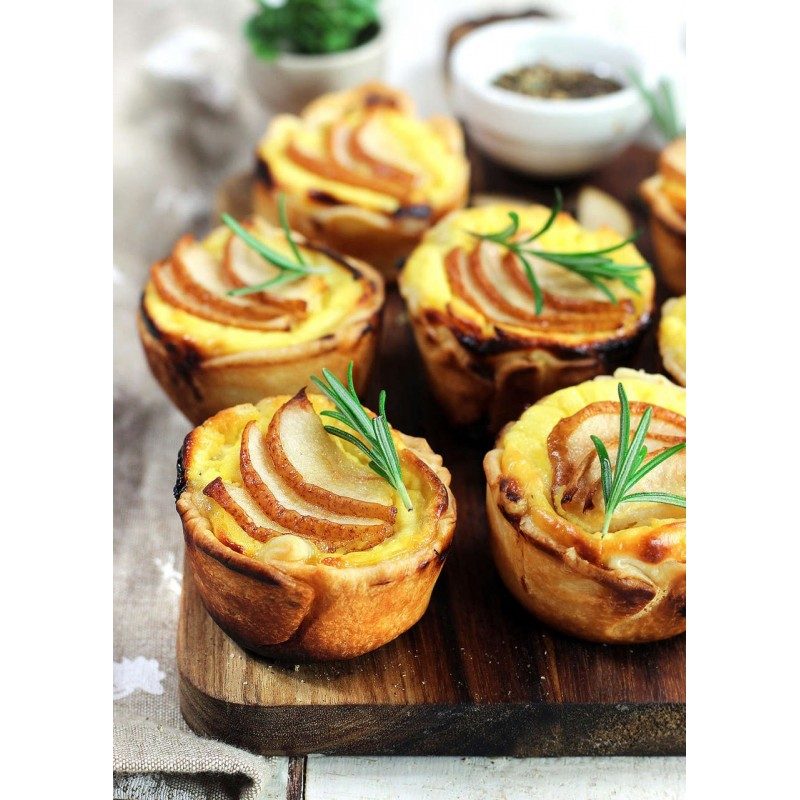 WeHome Stampo Teglia Vassoio Antiaderente 6 Muffin Cupcake Dolci Bu...