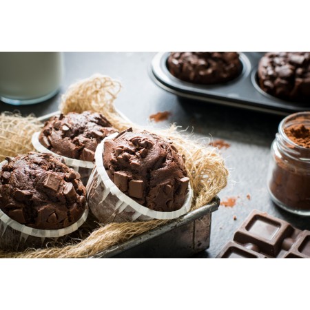 Stampo Teglia Vassoio Antiaderente 6 Muffin Cupcake Dolci Budino 28,5x17,5cm