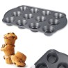WeHome Stampo Teglia Vassoio Antiaderente 12 Muffin Cupcake Dolci B...