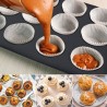 WeHome Stampo Teglia Vassoio Antiaderente 12 Muffin Cupcake Dolci B...