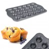WeHome STAMPO TEGLIA MINI CUPCAKE MINI MUFFIN FORNO DECORA 24 CAVIT...