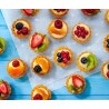WeHome STAMPO TEGLIA MINI CUPCAKE MINI MUFFIN FORNO DECORA 24 CAVIT...