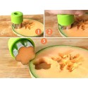 MINI 8 FORMINE PER FRUTTA VERDURA FORMAGGI CUCINA FESTA ACCIAIO STAMPO COOKIE