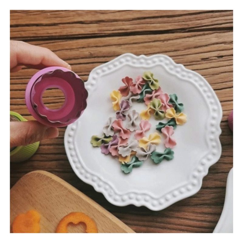 MINI 8 FORMINE PER FRUTTA VERDURA FORMAGGI CUCINA FESTA ACCIAIO STA...