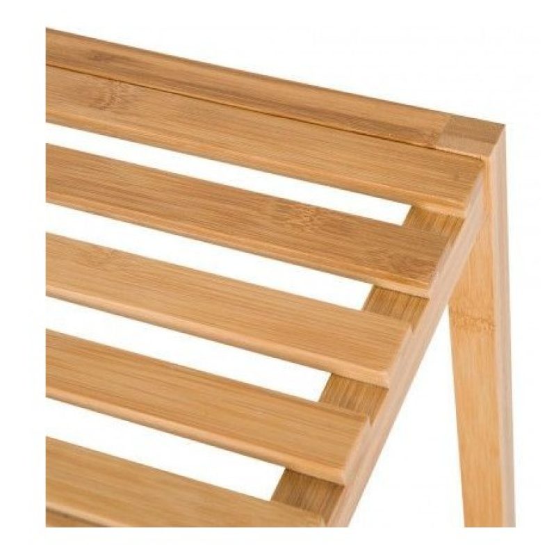 WeHome Scaffale in legno bamboo 3 ripiani dispensa mensole libreria...