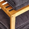 WeHome Scaffale in legno bamboo 3 ripiani dispensa mensole libreria...