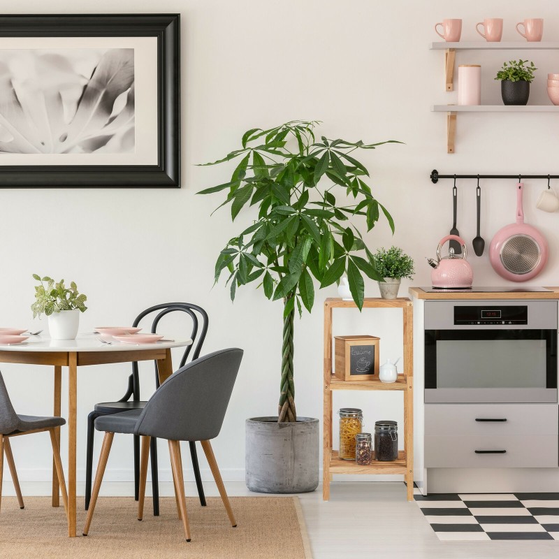 WeHome Scaffale in legno bamboo 3 ripiani dispensa mensole libreria...