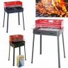 Fil Casalinghi Griglia barbecue a carbonella portatile da picnic ca...