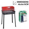 Fil Casalinghi Griglia barbecue a carbonella portatile da picnic ca...