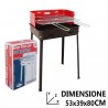 Fil Casalinghi Griglia barbecue a carbonella portatile da picnic ca...