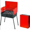 Fil Casalinghi Barbecue Pic nic acciaio con griglia pieghevole rich...