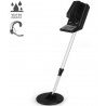 Metal detector Basic impermeabile bobina 16cm metalli preziosi spiaggia 1.5M