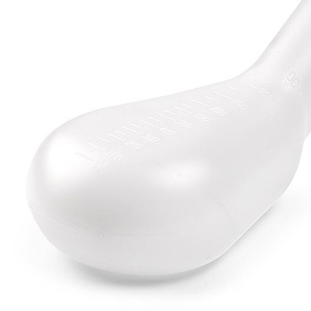 2x URINALE DA UOMO in plastica bianco maschile per ammalati e degenti urina 1L 