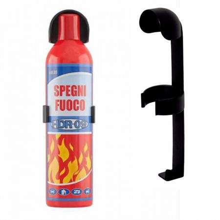 Estintore portatile da 600ml con supporto auto barca camper camino stufa casa