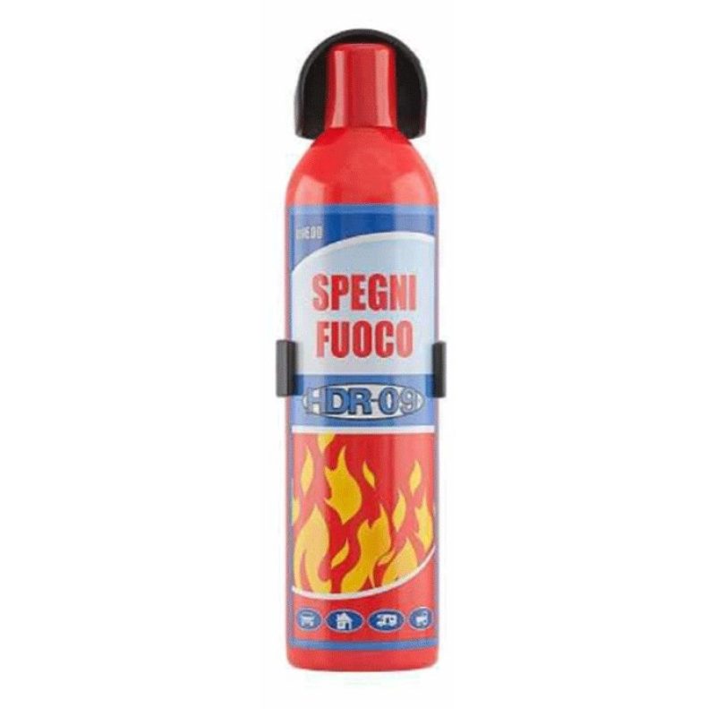 Hongu Estintore portatile da 600ml con supporto auto barca camper c...