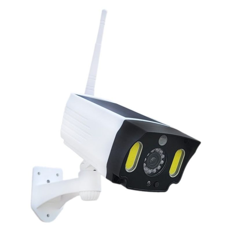 TELECAMERA FINTA PANNELLO SOLARE CON SENSORE DI MOVIMENTO 20 LED FA...