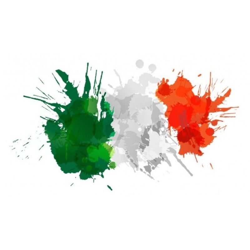Hongu BANDIERA NAZIONALE ITALIA ITALIANA TRICOLORE ASOLA x ASTA 70x...