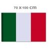 Hongu BANDIERA NAZIONALE ITALIA ITALIANA TRICOLORE ASOLA x ASTA 70x...