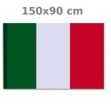 BANDIERA NAZIONALE ITALIA ITALIANA TRICOLORE ASOLA x ASTA 70x100cm 90x150cm