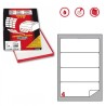Markin 400 MARKIN ETICHETTE ADESIVE BIANCHE CON MARGINE 190X61MM C5...