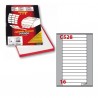 Markin 1600 MARKIN ETICHETTE ADESIVE BIANCHE CON MARGINE 145X17MM C...
