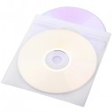 600x buste bustine protettive CD musica custodie vuote DVD plastica PP 13x14cm