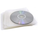 600x buste bustine protettive CD musica custodie vuote DVD plastica PP 13x14cm