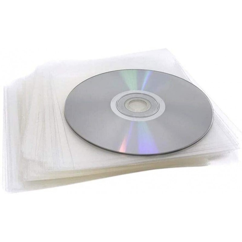 Hongu 600x buste bustine protettive CD musica custodie vuote DVD pl...