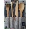 WeHome 48x cucchiai monouso in legno cucchiaio usa e getta posate p...
