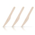 240x coltelli monouso in legno usa e getta posate picnic all'aperto ecologici