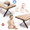 WeHome 20x Paraspigoli Angolare Tavolo Protezione Bambini Casa para...