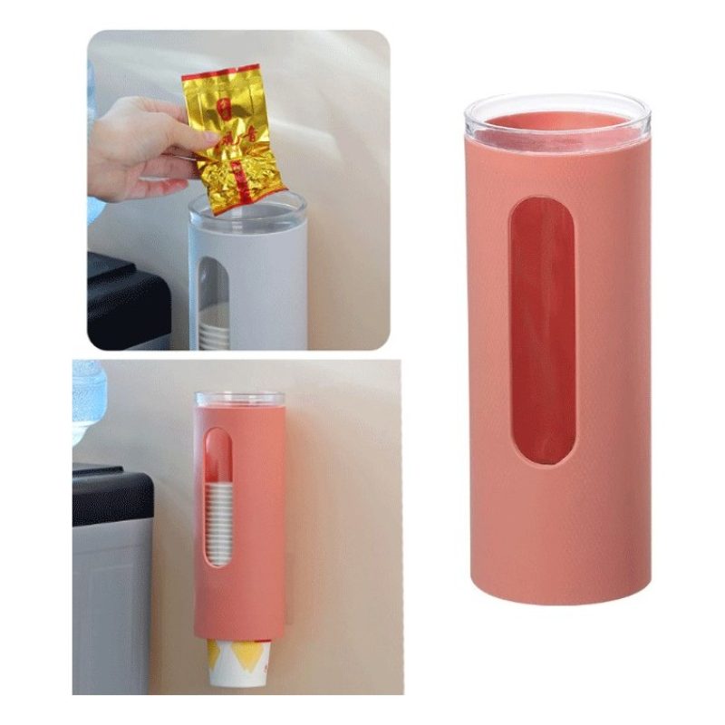 Hongu DISPENSER COLONNA PORTA DISTRIBUTORE BICCHIERI CARTA PLASTICA...